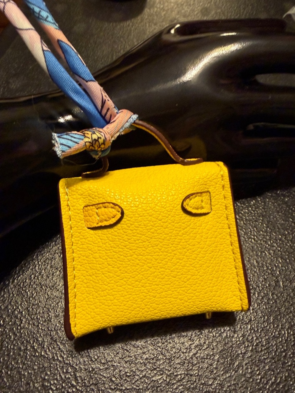 Micro Kelly Twilly Bag Charm - Picture 4 of 4